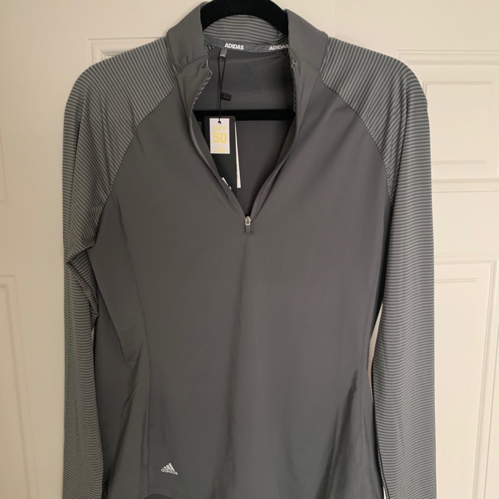 Women’s Adidas lightweight quarter zip top